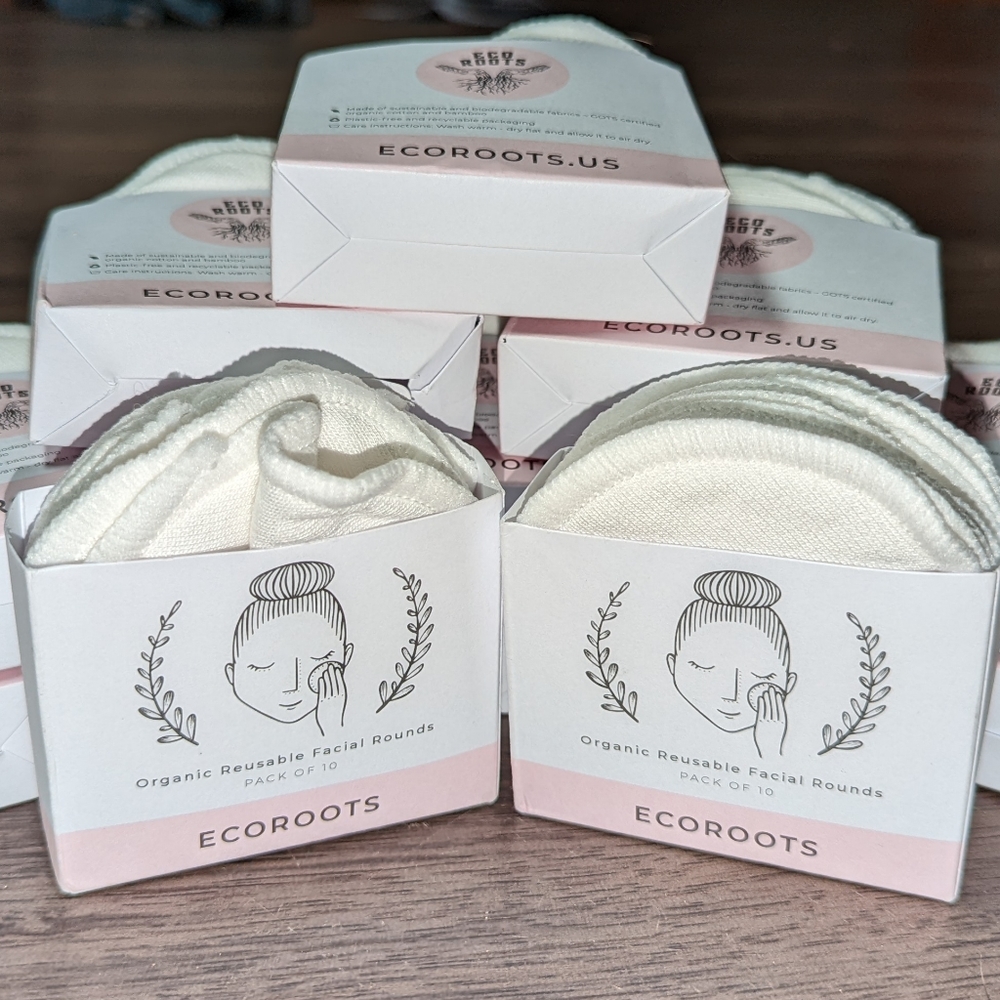 Organic cotton rounds